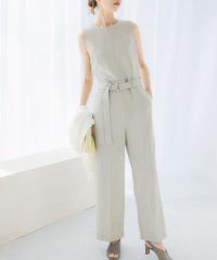 URBAN RESEARCH ROSSO/ベルト付サマーツイードオールインワン/508075752