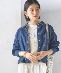 SHIPS WOMEN/〈洗濯機可能〉ショート丈 デニム シャツ 2/508075789