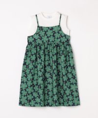 SHIPS any WOMEN/SHIPS any:〈洗濯機可能〉ノースリーブ フラワー  プリント キャミ ワンピース<KIDS>/508075912