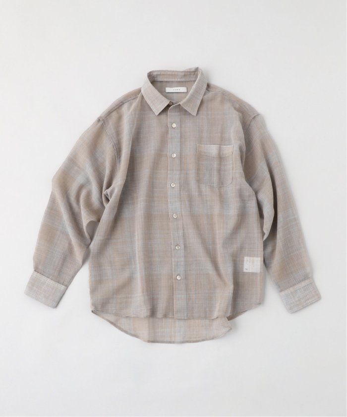 JIEDA / ジエダ CHECK SHIRT JIE－25S－SH02－A(508075947