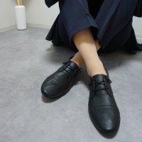 BLANC / BLEU/ブランブルー blanc/bleu 大きめサイズ【日本製】【本革】【防菌防臭】ふかふか ふわふわインソール ストレートチップレースアップシューズ/508076076