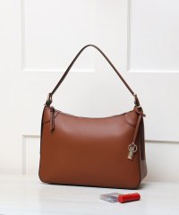 UNGRID bag/アングリッド Ungrid シンプルスムース プレートチャーム付A4ショルダーバッグ/508076285