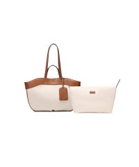 UNGRID bag/アングリッド Ungrid リネンキャンバスコンビ カードケース付トートバッグ/508076287