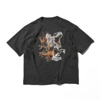 HOMEGAME/ホームゲーム HOMEGAME JURASSIC WORLD － VINTAGE TEE SUMI BLACK 【UJP－ST12】/508076319