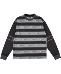 SPAZIO/スパッツィオ SPAZIO スパッツィオ Spazio フットサル JR. オーバーサイズ長袖ボーダープラシャツ GE1016/507599335