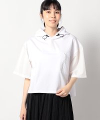 Grand PARK/圧縮カノコ ショートワイドパーカー/507608414