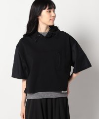 Grand PARK/圧縮カノコ ショートワイドパーカー/507608414