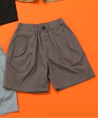 BREEZE/WEB限定 タックハーフパンツ  5分丈/507640553