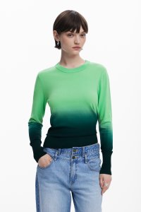 Desigual/デシグアル Desigual グラデーションの薄手セーター/507716957