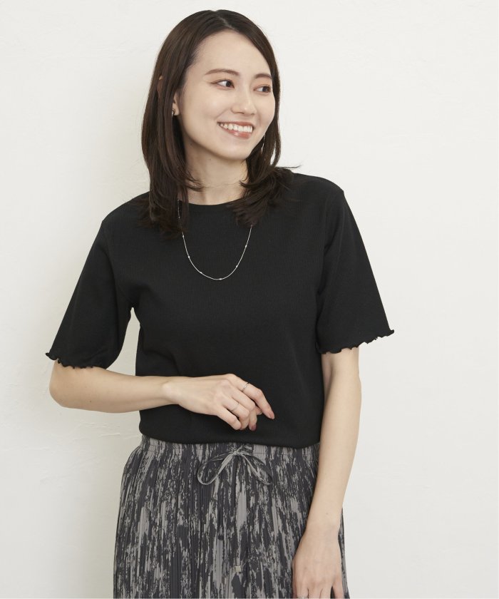 ラメテレコ前後2WAYメローT(507838851) | イッカ(ikka) - d fashion