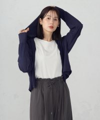 COMME CA ISM /【接触冷感・ＵＶカット】着流しフーディカーディガン/508023694