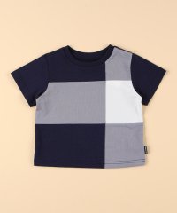 COMME CA ISM KIDS/パッチワーク半袖Tシャツ(ベビーサイズ)/508023728