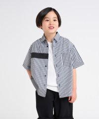 COMME CA ISM KIDS/ギンガムチェック 半袖シャツ/508023769