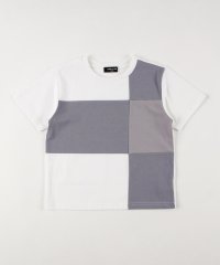 COMME CA ISM KIDS/パッチワーク半袖Tシャツ/508023774