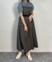 NICOLE CLUB/ドッキング風シャツワンピース/508023913