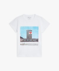 agnes b. FEMME/コットン プリント 半袖 アーティスト Tシャツ "Francois Prost"/508048591