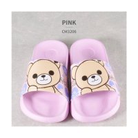 CECIL McBEE/セシルマクビー CECIL McBEE サンダル キッズ シャワーサンダル CECIL McBEE WHITE PINK BLACK クマ 箱無し/508052684