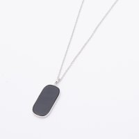 AGATHA PARIS/アガタ パリ AGATHA PARIS MOPAネックレス、オーバルペンダント、ブラックアゲート/508054960
