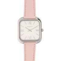 AGATHA PARIS/アガタ パリ AGATHA PARIS スクエアウォッチ、ピンクストラップ/508055758