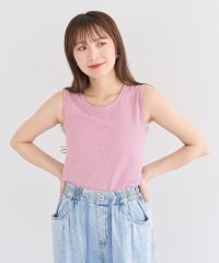 Green Parks/グリーン パークス Green Parks ・Petit Fleur ラメリブタンクトップ/508065660