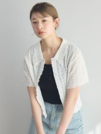 RETRO GIRL/レトロガール RETRO GIRL CTレースカーデ/508076849