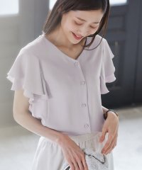ROPE' PICNIC/【WEB限定カラー】【UVケア・接触冷感・前後2WAY】フレアスリーブブラウス/508077649