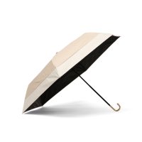 because/ビコーズ because 折りたたみ傘 晴雨兼用 軽量 ブランド 傘 日傘 折りたたみ レディース コンパクト 裏面黒 UVカット 遮光 遮熱 手動 無地 シン/508077712