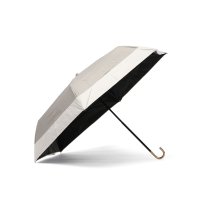 because/ビコーズ because 折りたたみ傘 晴雨兼用 軽量 ブランド 傘 日傘 折りたたみ レディース コンパクト 裏面黒 UVカット 遮光 遮熱 手動 無地 シン/508077712