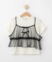 SHOO・LA・RUE(Kids) /【100－120cm】チュールキャミTシャツ/508077726