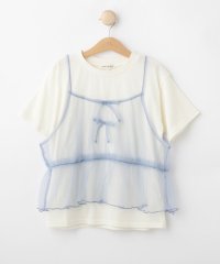 SHOO・LA・RUE(Kids) /【130－150cm】チュールキャミドッキングTシャツ/508077758