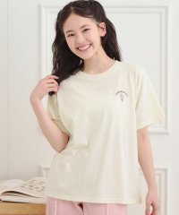 PINK-latte/ワンポイント刺繍Tシャツ/508077765