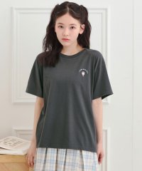 PINK-latte/ピンク ラテ PINK－latte ワンポイント刺繍Tシャツ/508077765