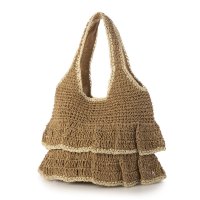 Trysil/トライシル Trysil フリルペーパーかごバッグ/508077900