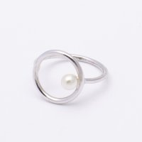 AGATHA PARIS/アガタ パリ AGATHA PARIS サチュルヌリング、1リング、パール／シルバー/508077937