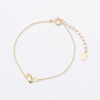 AGATHA PARIS/アガタ パリ AGATHA PARIS ディスクレフュイヤージュブレスレット、クロス2リーブス、ゴールド/508078006