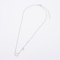 AGATHA PARIS/アガタ パリ AGATHA PARIS スコッティショートネックレス、MOPスコッティ&CZ、マザーオブパール／シルバー/508078018