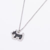 AGATHA PARIS/アガタ パリ AGATHA PARIS 20A、スコットエナ、ネックレス、スコッティ、CZ、エナメル/508078049