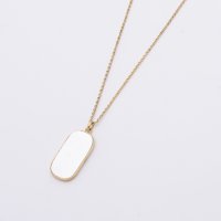 AGATHA PARIS/アガタ パリ AGATHA PARIS MOPAネックレス、オーバルペンダント、マザーオブパール／ゴールド/508078052