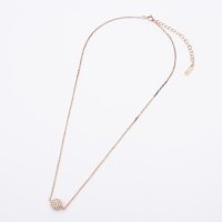 AGATHA PARIS/アガタ パリ AGATHA PARIS ブーラネックレス、パヴェ、ピンク／ピンク/508078058