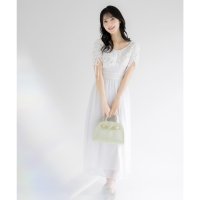 Noela/ノエラ Noela 【WEB限定】レースシアーロングワンピース/508078086