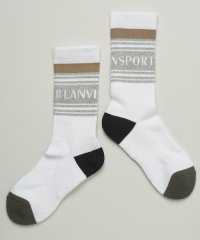 LANVIN SPORT/ランバン スポール LANVIN SPORT レギュラー丈ソックス【抗菌防臭/足底パイル/滑り止め】【返品不可商品】/508078106