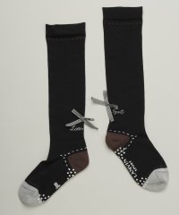 LANVIN SPORT/ランバン スポール LANVIN SPORT リボン付きハイソックス【足底パイル/滑り止め】【返品不可商品】/508078108