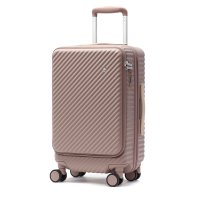 HaNT/ハント HaNT 正規品10年保証 スーツケース 機内持ち込み S ココント フロントオープン 軽量 拡張 かわいい Sサイズ ストッパー付き ミニバッグ付き /508078112