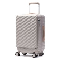HaNT/ハント HaNT 正規品10年保証 スーツケース 機内持ち込み S ココント フロントオープン 軽量 拡張 かわいい Sサイズ ストッパー付き ミニバッグ付き /508078112