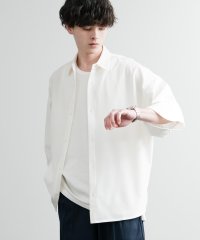 Rocky Monroe/ロッキーモンロー Rocky Monroe ビッグシャツ 半袖 UVカット ストレッチ メンズ レディース 無地 梨地織り オーバーサイズ ゆったり ドレープ /508078143