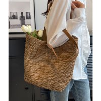 miniministore/ミニミニストア miniministore ストローバッグ 大容量麦わらバック夏祭り/508078180