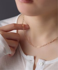 Lilas/オーバルモチーフ*ダイヤチェーンネックレス K10/508078257