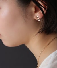 Lilas/オーバルモチーフ*ダイヤピアス K10（両耳）/508078262