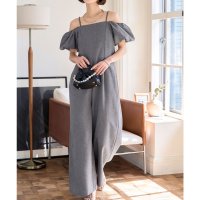 KOBE LETTUCE/コウベレタス KOBE LETTUCE 2wayオフショルスクエアネックオールインワン [E3470]/508078275