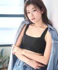 aimerfeel/スクエアネック ノンワイヤー 単品ブラジャー/508078282